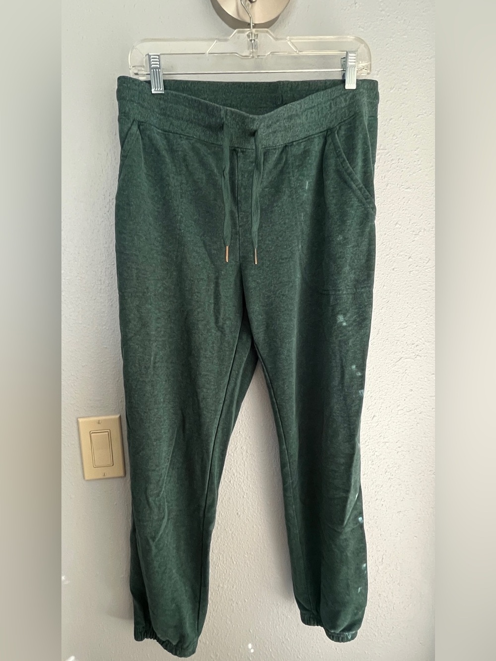 Prana Dark Green Jogger Sweat Pants